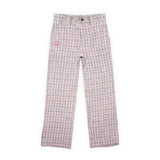 Drew house pants early autumn d@ew tweed small fragrant style casualpants