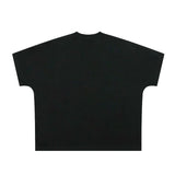saint m t shirts  s.m eagle letter graphic crew neck pullover short sleeve t-shirt - wholesale