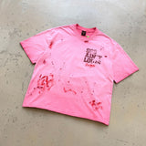 saint m t shirts  s.m street graffiti style crew neck pullover short sleeve t-shirt - wholesale
