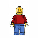 Drew house t shirt spring and summer d@ew cartoon robot pattern round neck pullover short sleeves