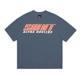 saint m t shirts  s.m vintage high street casual crew neck pullover short sleeve tee - wholesale