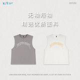 Etai men's clothing casual streetwear men's tank top high-quality loose fit tank top 100% cotton sleeveless men's t-shirt