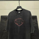 saint m t shirts  s.m harley limited edition graphic crewneck t-shirt - wholesale