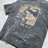 saint m t shirts  s.m collaboration graphic crewneck t-shirt - wholesale