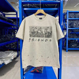 saint m t shirts  s.m. friends-inspired japanese style crew neck short sleeve tee