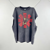 saint m t shirts  s.m cartoon band graphic crewneck pullover tank top - wholesale