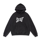 Saint m hoodie - autumn/winter s.m basic letter print pullover hoodie - wholesale single piece