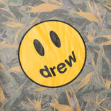 Drew house t-shirt - spring/summer d@ew leaf letter crew neck pullover short sleeve