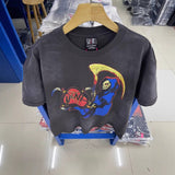 saint m t shirts  s.m. grim reaper spell graphic crewneck pullover short sleeve tee - wholesale