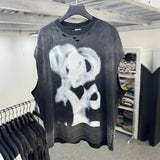 saint m t shirts  s.m. alien graphic crewneck pullover tank top