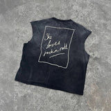 saint m t shirts  s.m. rock 'n' roll limited edition crew neck pullover casual tank top - wholesale