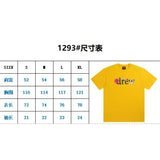 Drew house t-shirt - spring/summer collection - d@ew floral & letter graphic crew neck pullover short sleeve - wholesale single piece