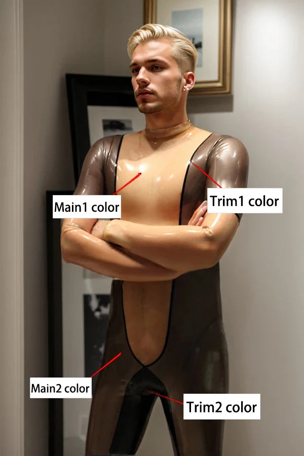 Big Dipper Man Latex Catsuits Unisex