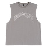 Etai men's clothing casual streetwear men's tank top high-quality loose fit tank top 100% cotton sleeveless men's t-shirt