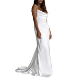Women's dress - summer export, cross-border fashion, european & american style, sexy spaghetti strap, high-waisted, butt-lifting, women's evening gown dress
