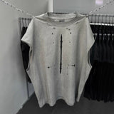 saint m t shirts  s.m limited edition wasteland-inspired graphic crewneck tank top
