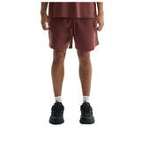 Etai men's clothing relaxed fit mocha mousse trendy solid color shorts - men's streetwear brand heavyweight cotton casual shorts