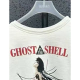 Saint m hoodie spring & fall s.m ghost in the shell pattern round neck pullover sweatshirt
