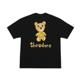 Drew house t-shirt - autumn/winter d@ew bear letter print crew neck pullover short sleeve - wholesale single piece