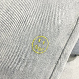 Drew house pants spring & fall fog high street smiley hole denim pants
