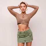 Women's dress: european and american summer cross-border trade, washed denim mini skirt - elegant and chic