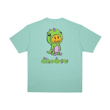 Drew house t shirt autumn and winter d@ew small dinosaur cartoon series round neck pullover short sleeves