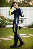 Men Latex Catsuits Biker Racing Motogp