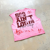 saint m t shirts  s.m street graffiti style pullover casual tank top - wholesale