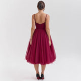 Women's dress - cross-border fashion: sexy spaghetti strap backless casual dress, ins style dress, formal gown for christmas parties and banquets