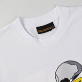 Drew house t-shirt - spring/summer d@ew skull smiley face graphic crew neck pullover short sleeve - wholesale