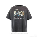 saint m t shirts  s.m. friends graphic crewneck short sleeve tee