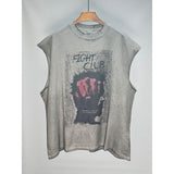 saint m t shirts  s.m. fight club crewneck pullover tank top