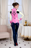 Women Latex Catsuits EVA Pink