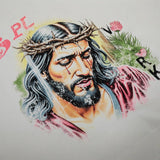saint m t shirts  s.m. character & floral print crew neck pullover short sleeve top - wholesale