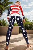 USA Hooray Man Latex Catsuits