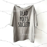 saint m t shirts  s.m. dead poets society limited edition crew neck pullover short sleeve t-shirt - wholesale