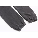 Saint m t pants - autumn/winter s.m vintage overlapping letter casual trousers