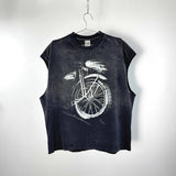 saint m t shirts  s.m retro cavalry limited edition pullover casual vest - wholesale single piece