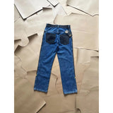 Drew house pants early autumn d@ew patchworkembroiderletter denim straight-leg pants