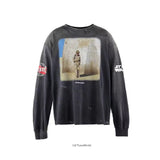 Saint m hoodie - autumn/winter s.m. collaboration - star wars graphic crewneck pullover long sleeve - wholesale