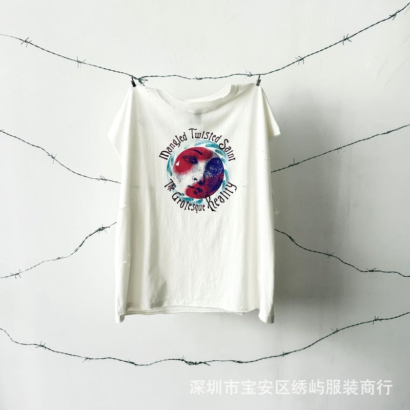 saint m t shirts  s.m. "weird reality" limited edition pullover casual tank top