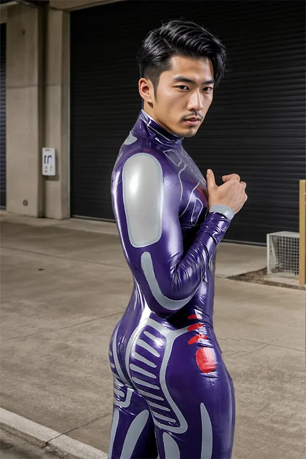 Man Latex Catsuits Eridanus With Feet