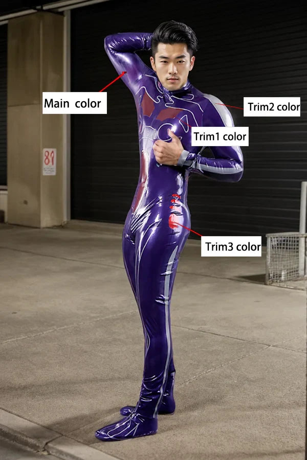 Man Latex Catsuits Eridanus With Feet