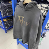 Saint m hoodie spring & fall s.m maria landscape pattern pullover hooded sweatshirt