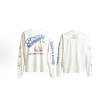 Saint m hoodie fall and winter s.m heart cookie pattern round neck pulloverlong sleeves