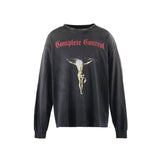 Saint m hoodie - autumn/winter s.m character print crewneck pullover long sleeve - wholesale