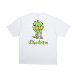 Drew house t shirt autumn and winter d@ew small dinosaur cartoon series round neck pullover short sleeves