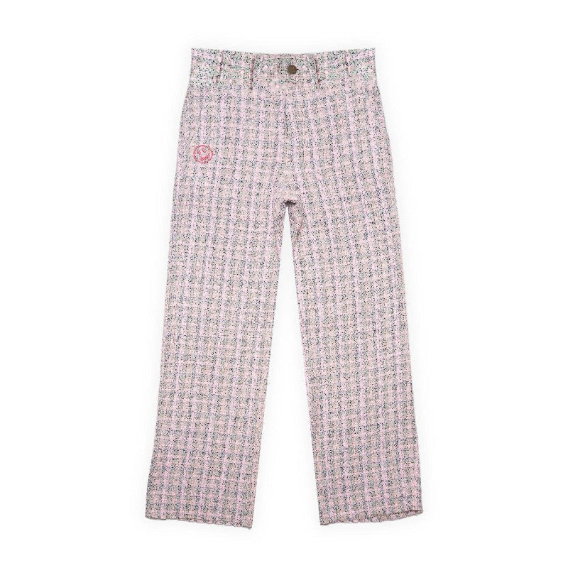 Drew house pants early autumn d@ew tweed small fragrant style casualpants