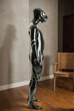 Man Latex Catsuits Mitten Sleeved Codpiece