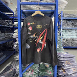 Saint m hoodie - autumn/winter - s.m - star wars fighter all-over print crewneck long sleeve - wholesale